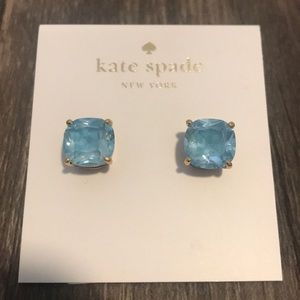 Kate spade light blue studs